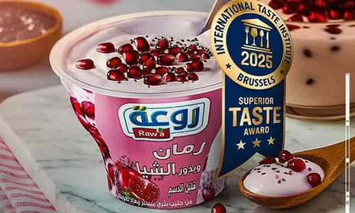 Rawa Wins the 2025 Superior Taste Award for its Pomegranate & Chia Seeds Fruit Yogurt from the International Taste Institute