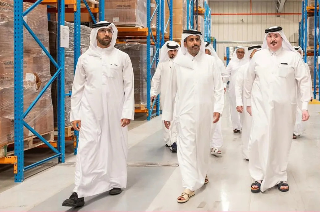 Visit of H.E. the Minister of Economy and Accompanying Delegation to Gulf Food Production (Rawa) Factory